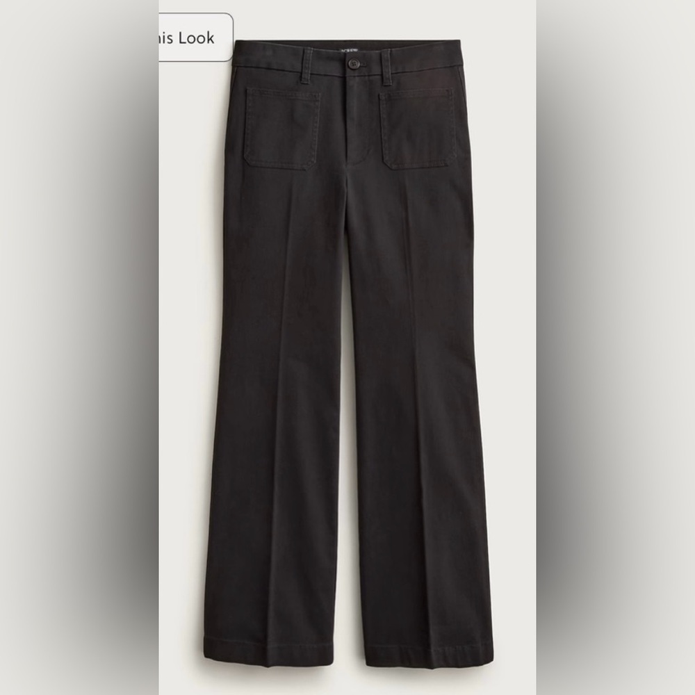 J.Crew Charley kickout cropped pant in chino - Picture 6 of 10